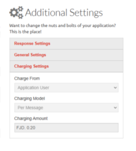Contact application details screenshot